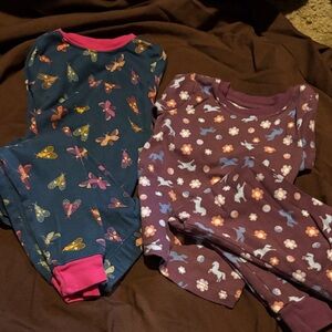 Wonder Nation Purple and Blue Kids Pajama Set